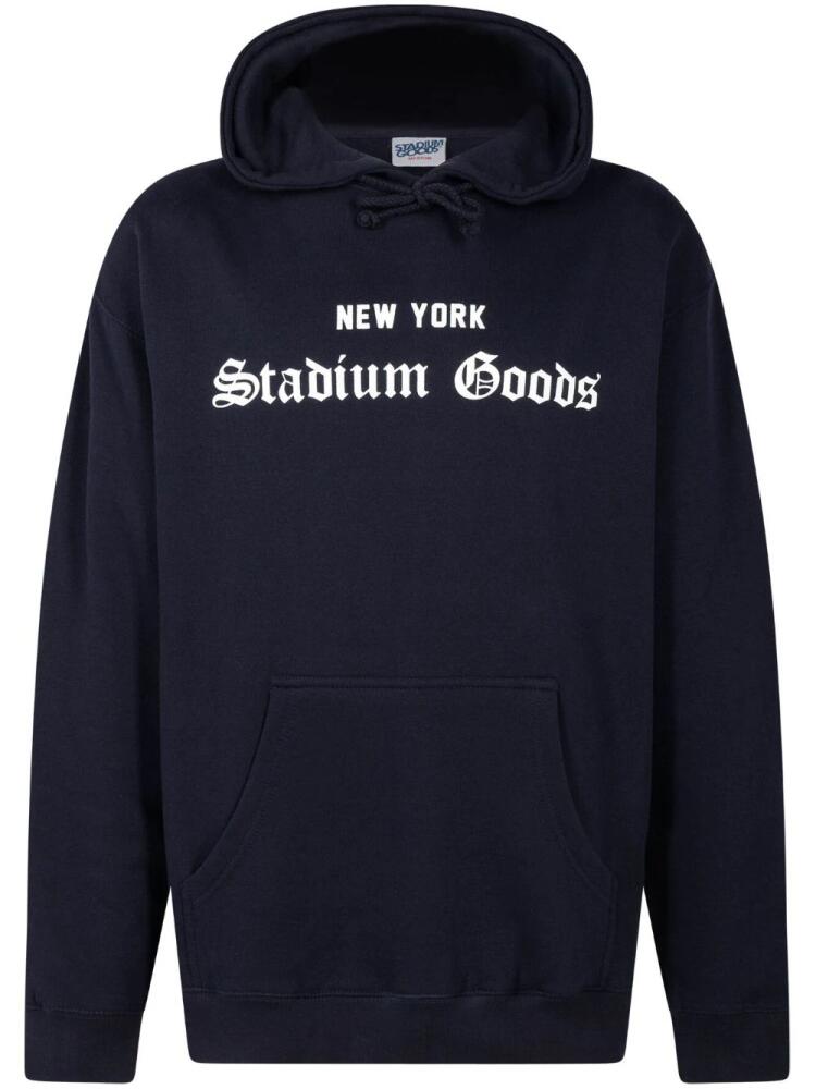 STADIUM GOODS® NYC Paper "Navy" hoodie - Blue Cover