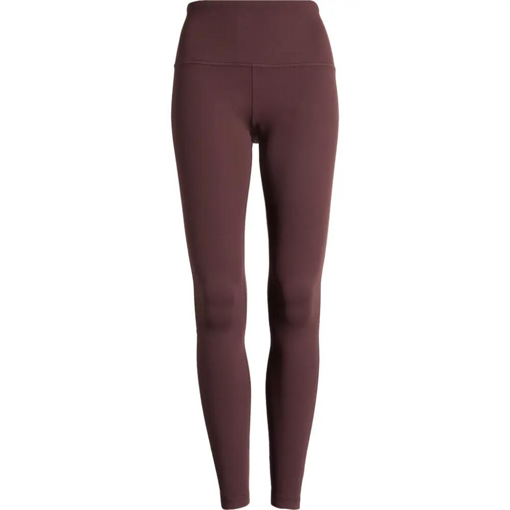 Zella Live In High Waist Leggings in Burgundy Fudge Cover