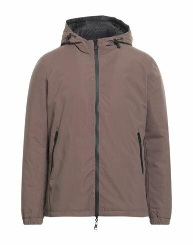 Iesse Man Jacket Khaki Polyester Cover