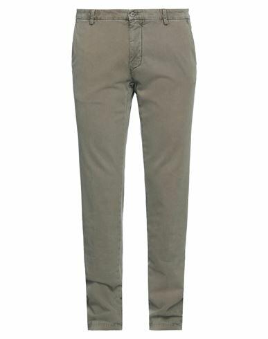 Mason's Man Pants Military green Cotton, Modal, Elastane Cover