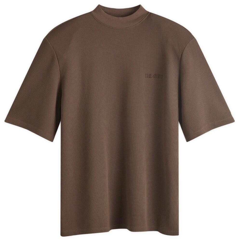 The Attico Women's T-Shirt in Dark Brown Cover