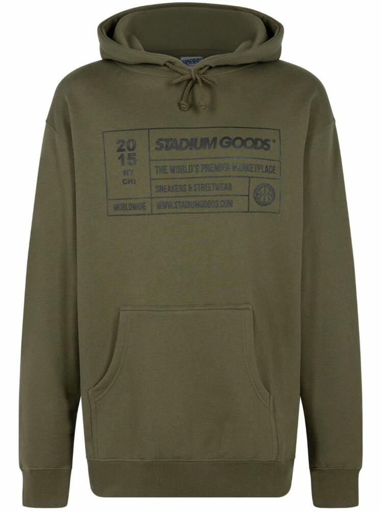 STADIUM GOODS® Shoe Box "Olive" hoodie - Green Cover