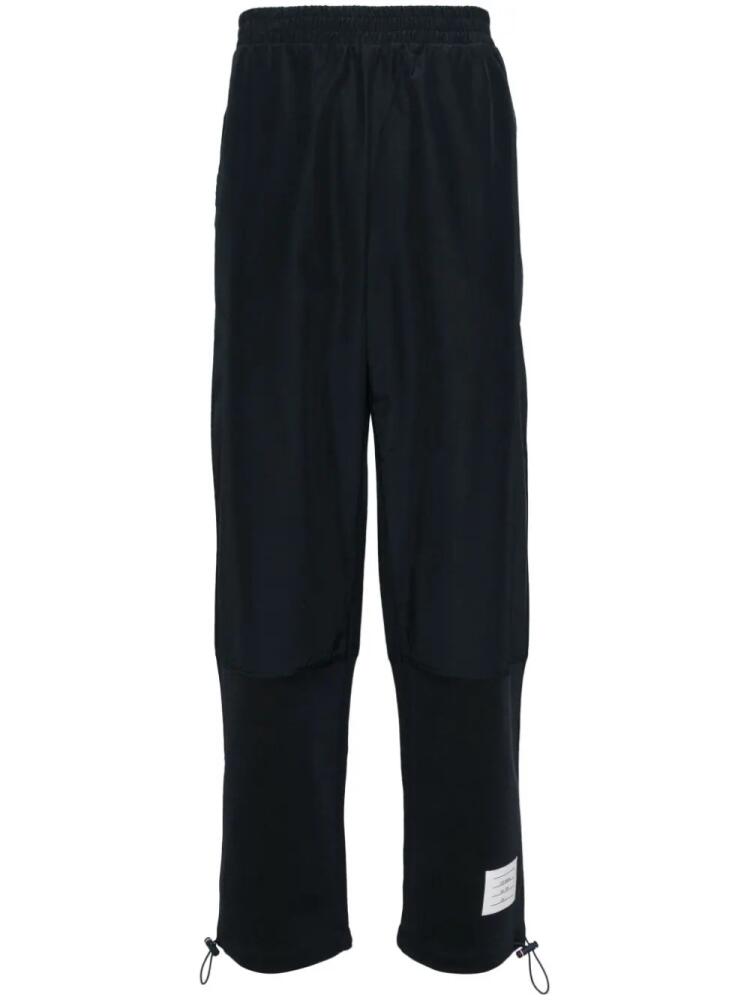 Thom Browne ripstop tapered trousers - Blue Cover