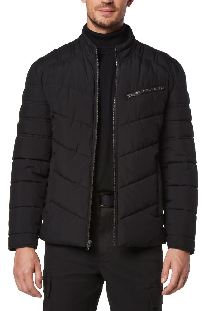 Andrew Marc Winslow Quilted Jacket in Black Cover