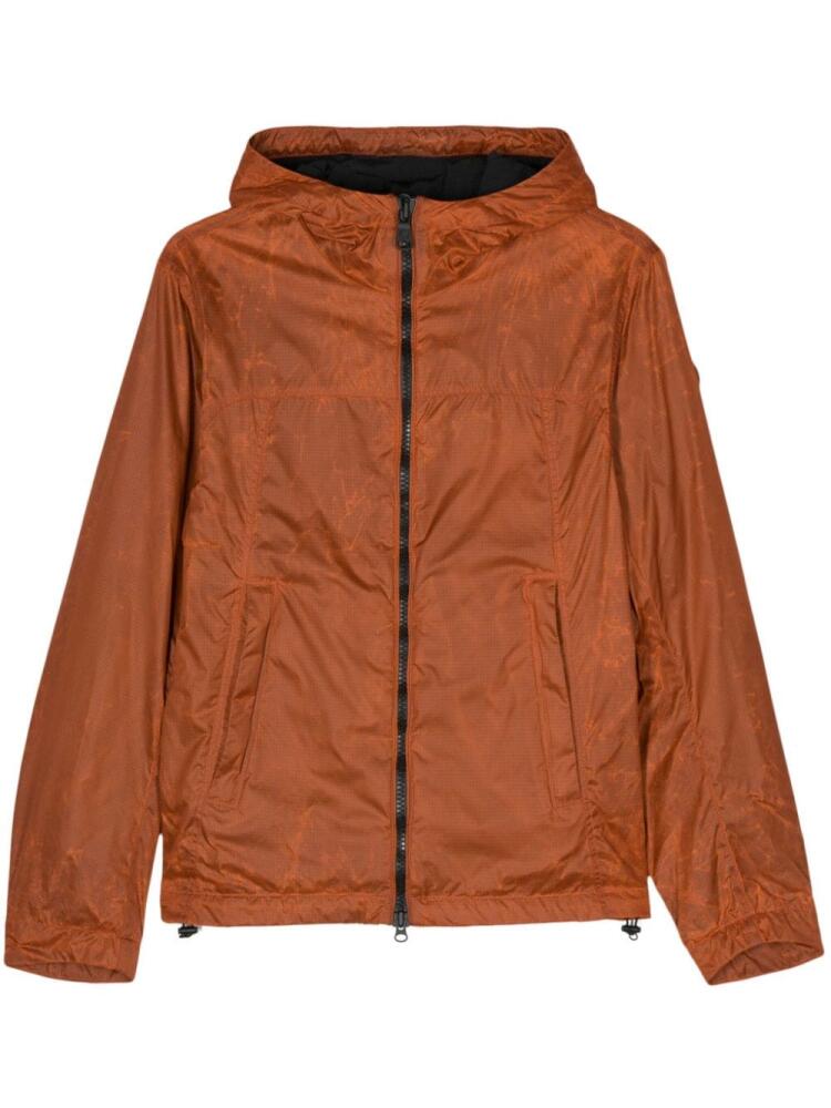 Colmar logo-patch hooded jacket - Orange Cover