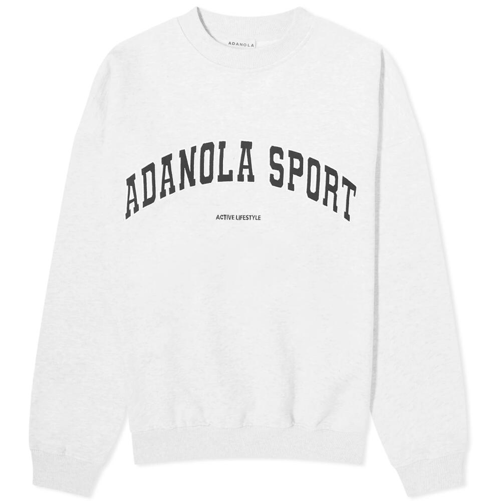 Adanola Women's AS Oversized Sweatshirt in Light Grey Cover