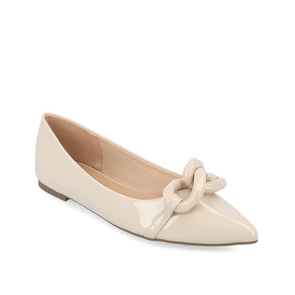 Journee Collection Clareene Ballet Flat | Women's | Taupe Cover