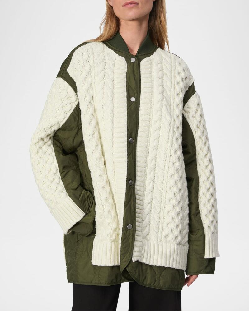 Rag & Bone Winnie Mixed Media Jacket Cover