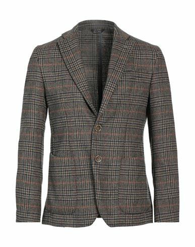 Domenico Tagliente Man Blazer Khaki Polyester, Viscose, Polyamide, Elastane Cover