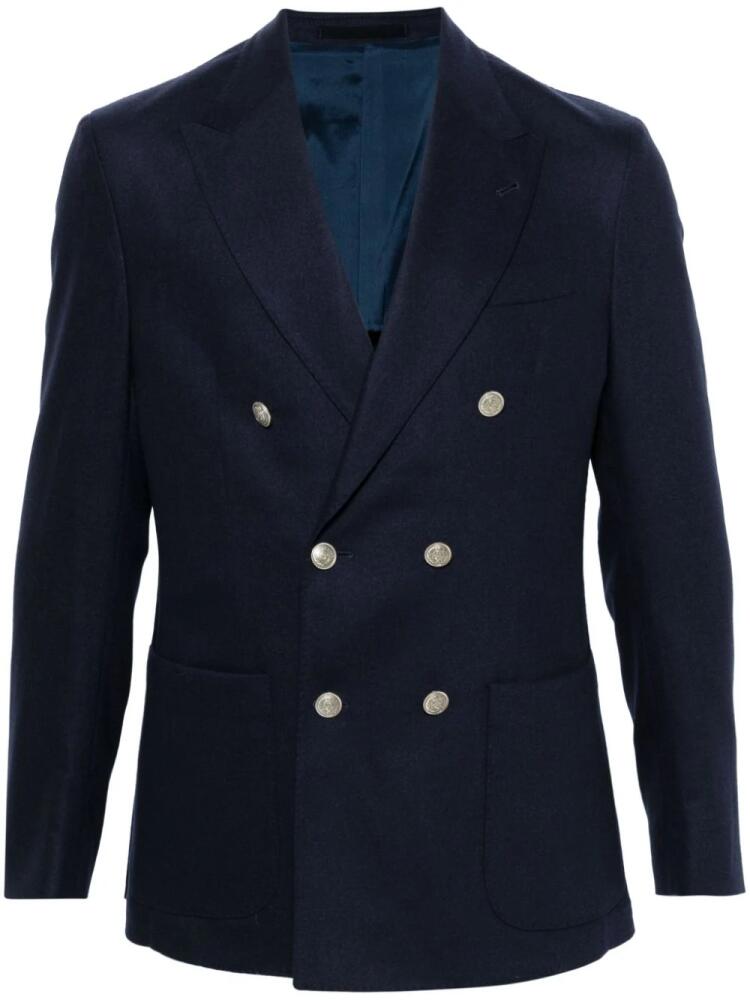 Eleventy double-breasted blazer - Blue Cover