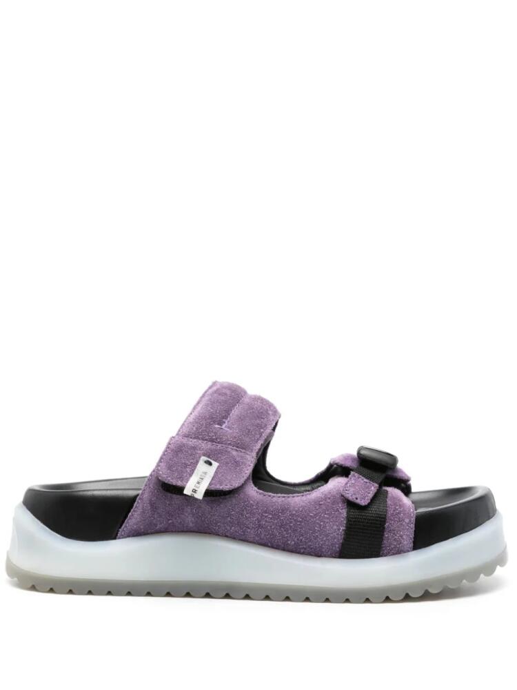 Premiata chunky suede sandals - Purple Cover