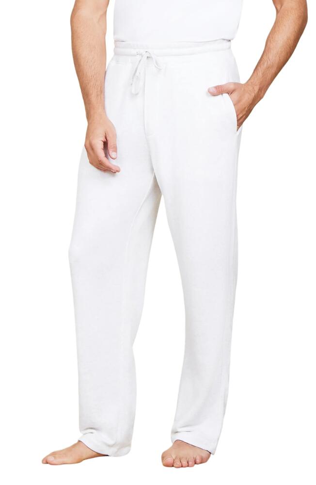 barefoot dreams Malibu Collection® French Terry Lounge Pants in White Cover