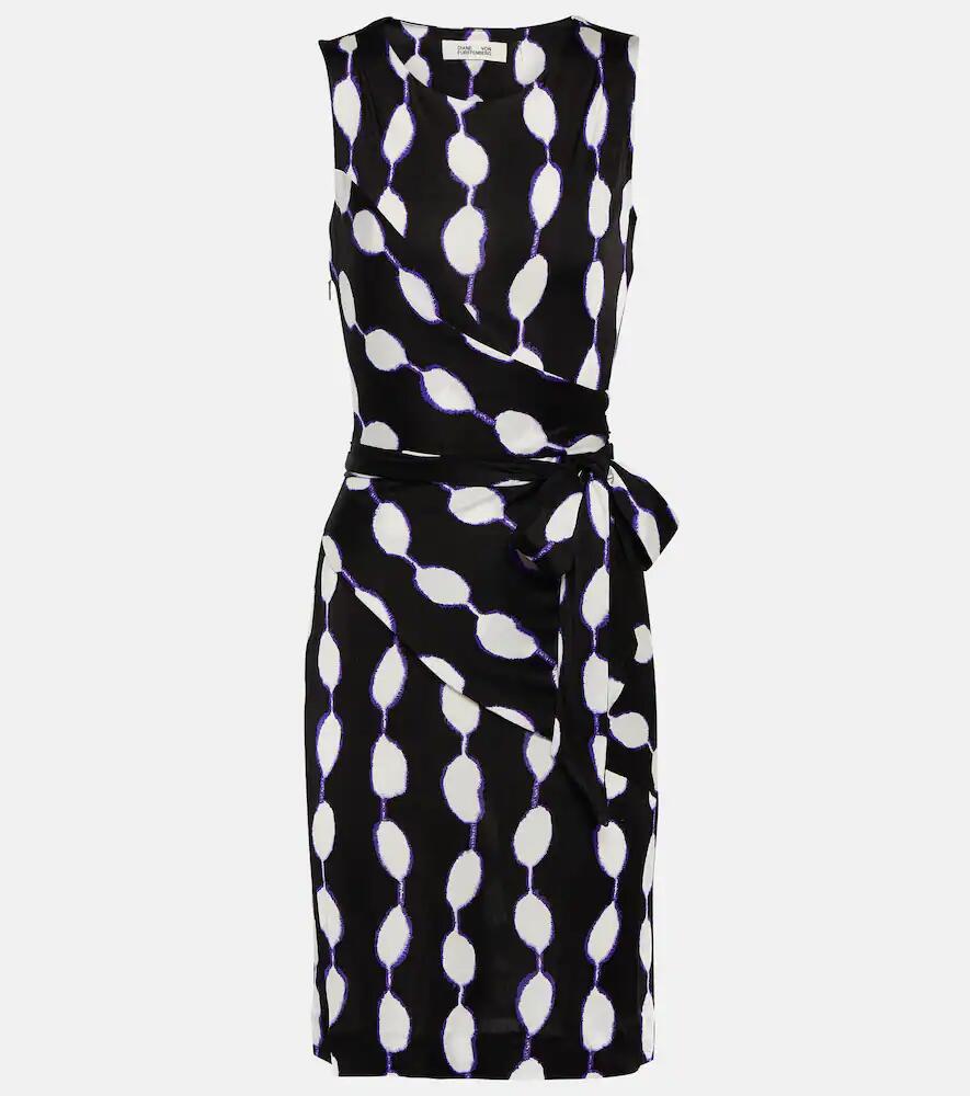 Diane von Furstenberg Emina printed jersey mini dress Cover