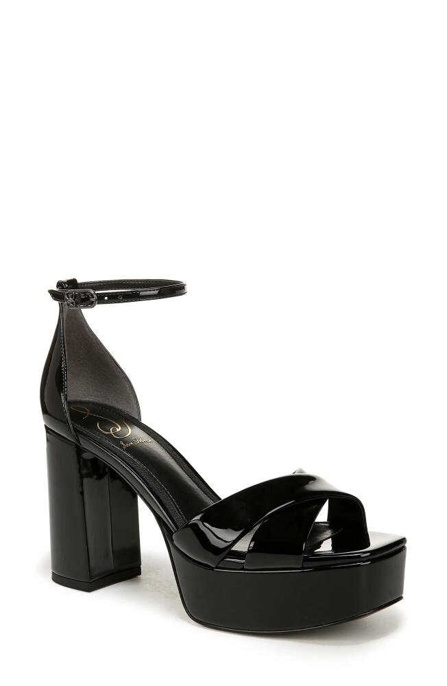 Sam Edelman Jullian Ankle Strap Platform Sandal in Black Cover