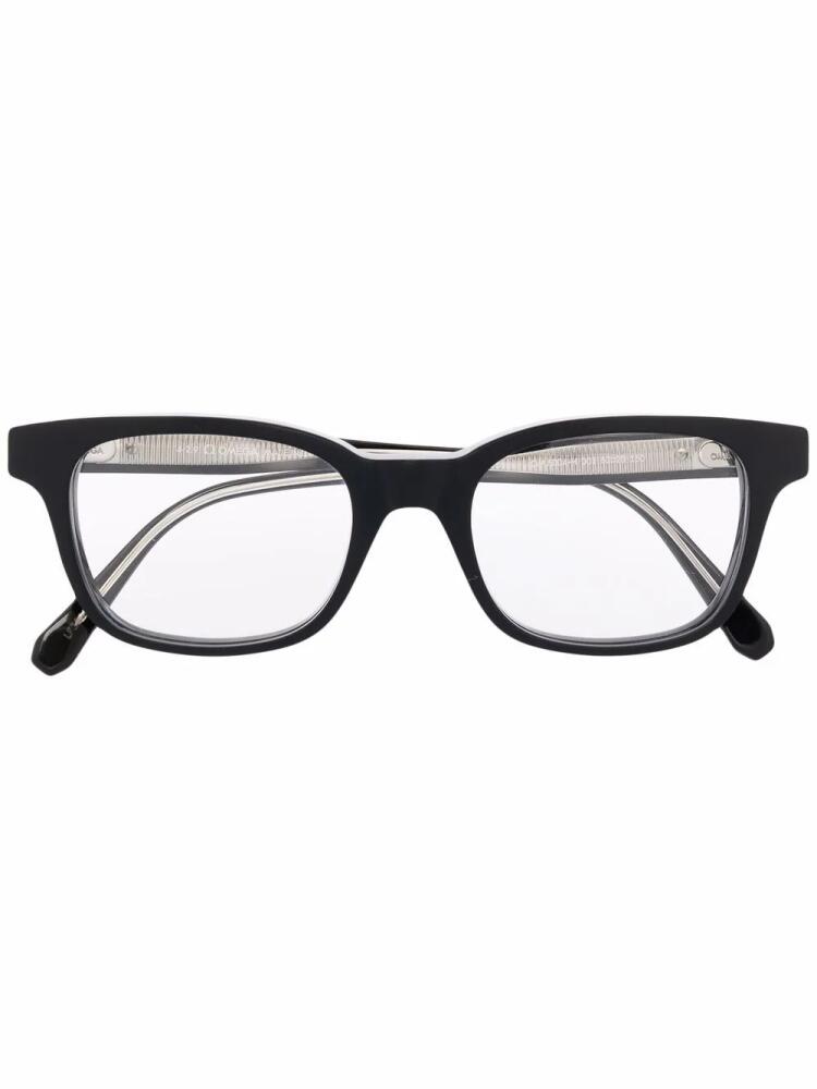 OMEGA EYEWEAR square-frame glasses - Black Cover