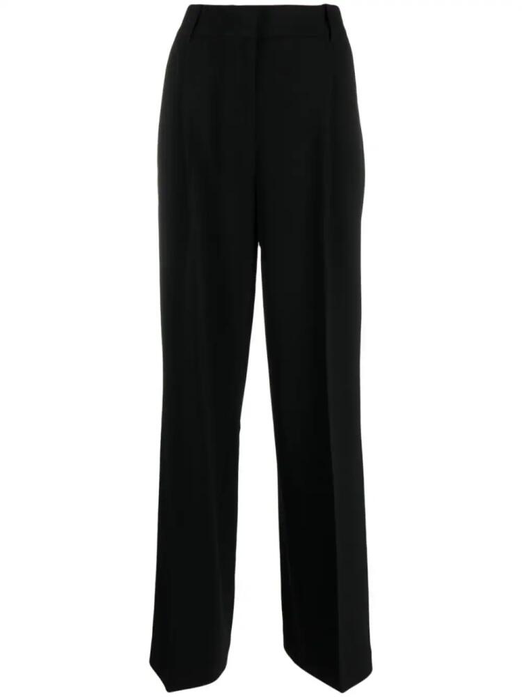 Michael Michael Kors high-waisted tailored-cut trousers - Black Cover