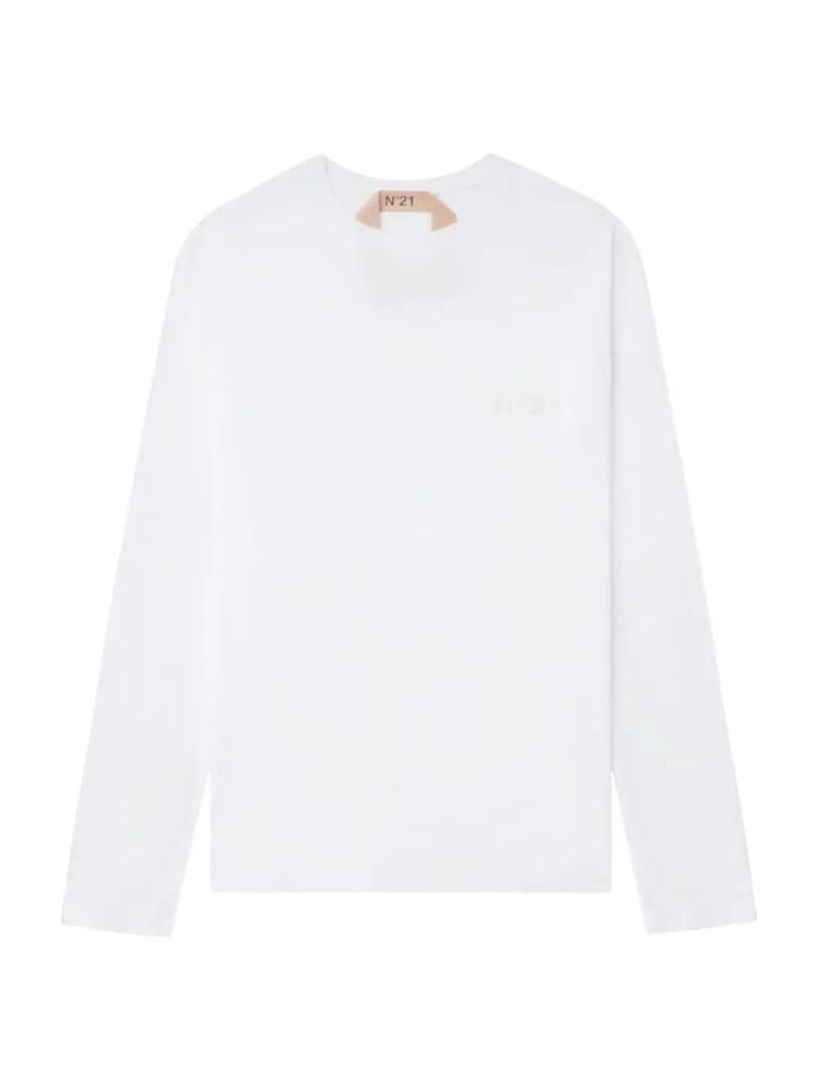 Nº21 cotton T-shirt - White Cover