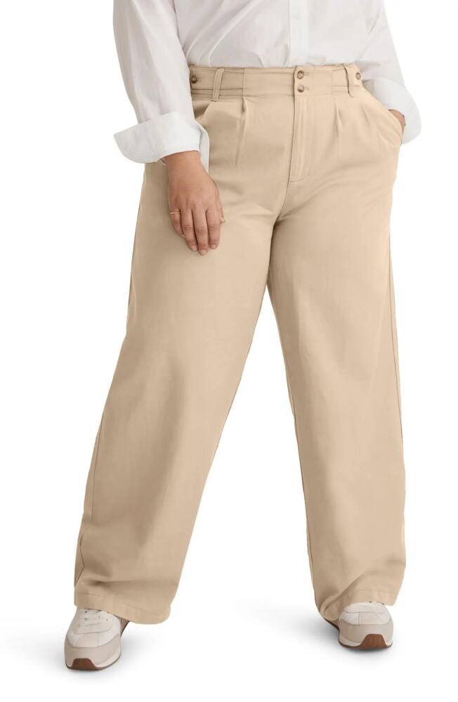 Madewell Harlow Wide Leg Pants in Harvest Moon Cover