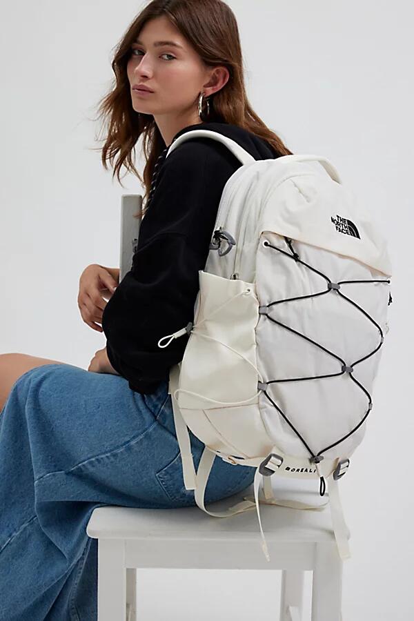 The North Face Borealis Backpack in Gardenia White/Black Cover