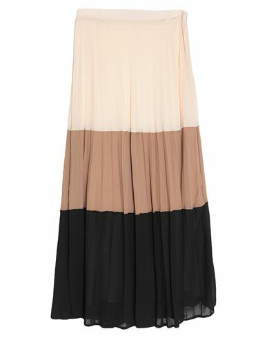 Kaos Woman Midi skirt Beige Polyester Cover