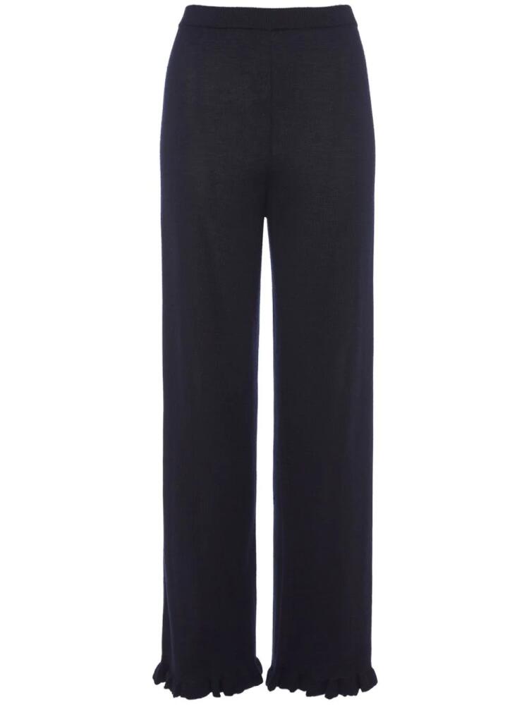 ERES Bernard straight-leg pajama trousers - Blue Cover