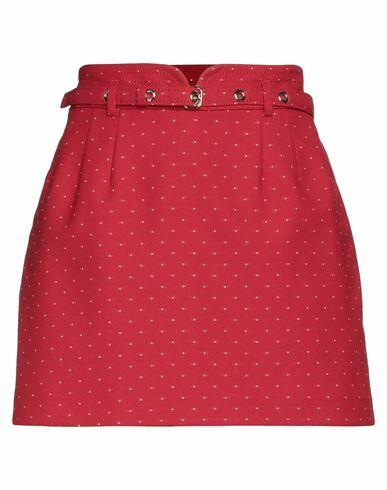 Red Valentino Woman Shorts & Bermuda Shorts Red Cotton, Virgin Wool, Elastane, Polyamide Cover