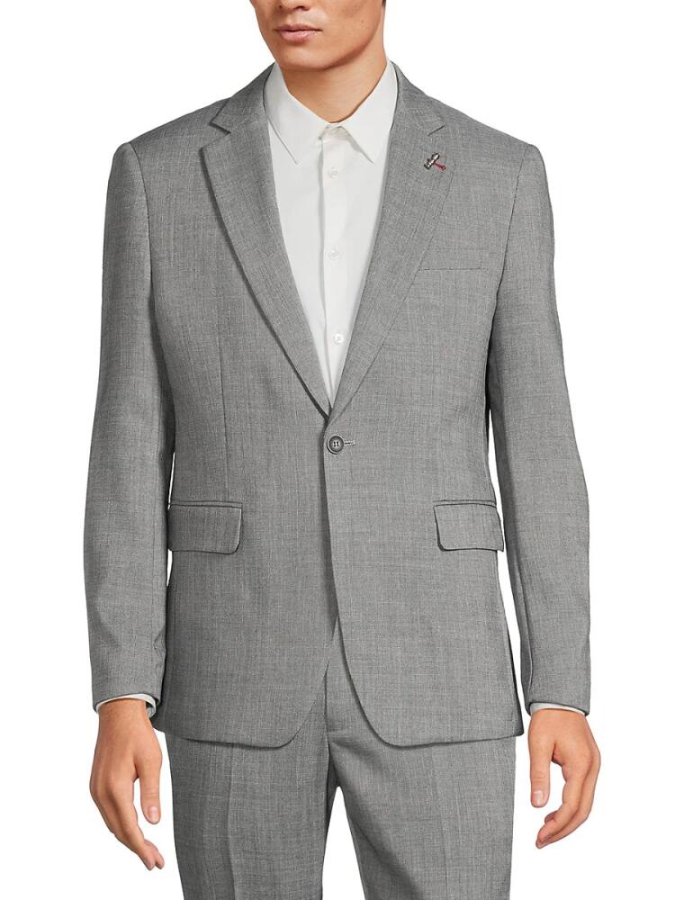 Tahari Men's Slim Fit Blazer - Grey Cover