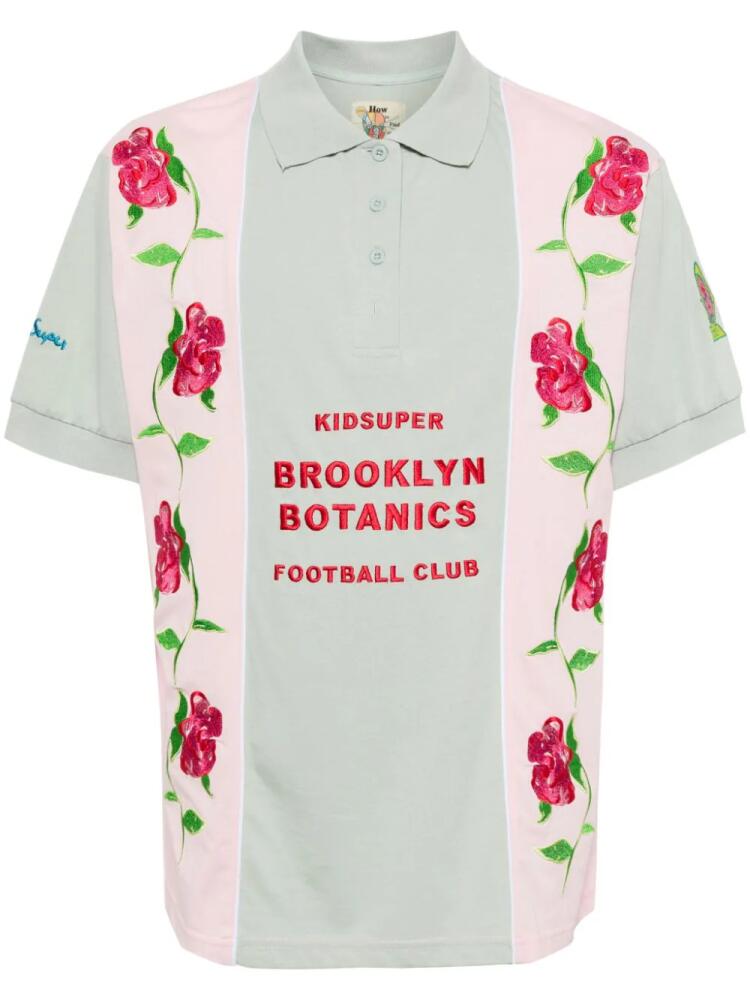 KidSuper Brooklyn Botanics polo shirt - Green Cover