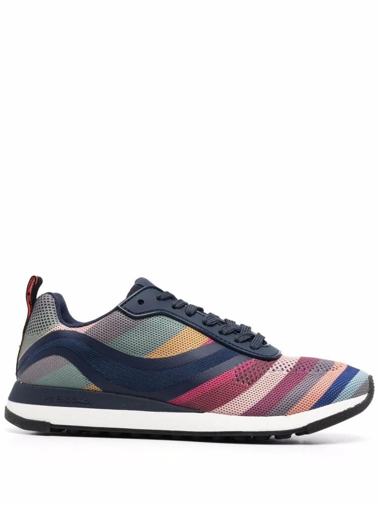 Paul Smith Swirl low-top sneakers - Blue Cover