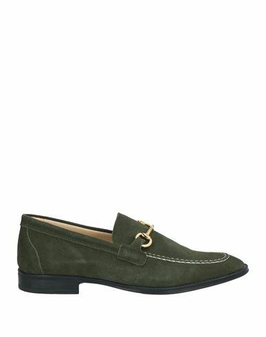 Manufacture D'essai Man Loafers Military green Leather Cover