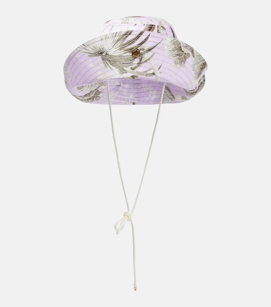 Erdem Floral canvas bucket hat Cover