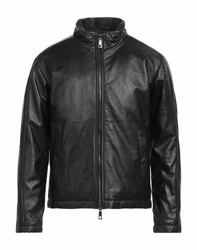 Giorgio Brato Man Jacket Black Leather Cover