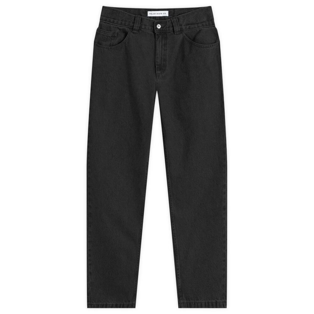 Polar Skate Co. Men's 92! Jeans in Pitch Black Cover