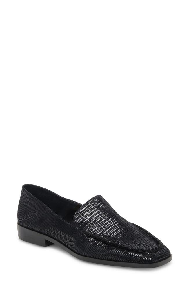 Dolce Vita Beny Loafer in Onyx Embossed Leather Cover