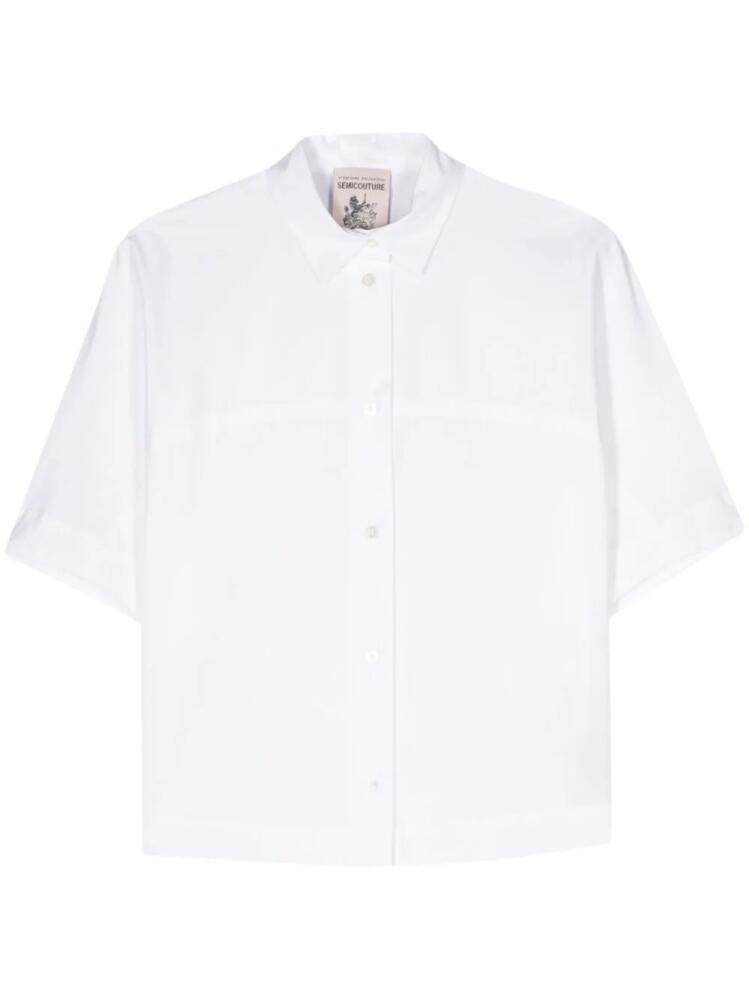 Semicouture wide-sleeve shirt - White Cover