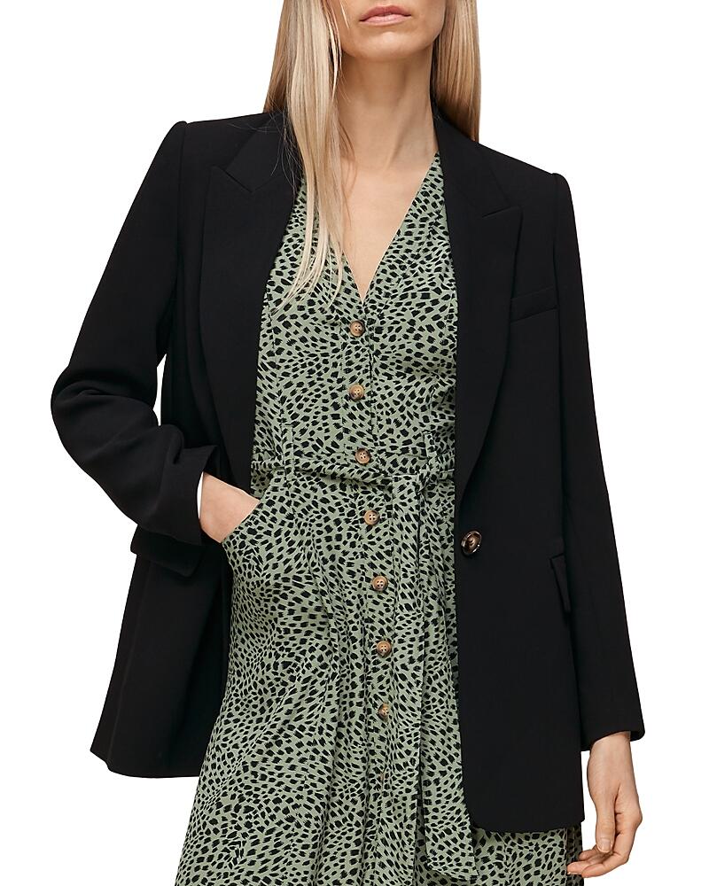 Whistles Crepe Boyfriend Blazer Cover