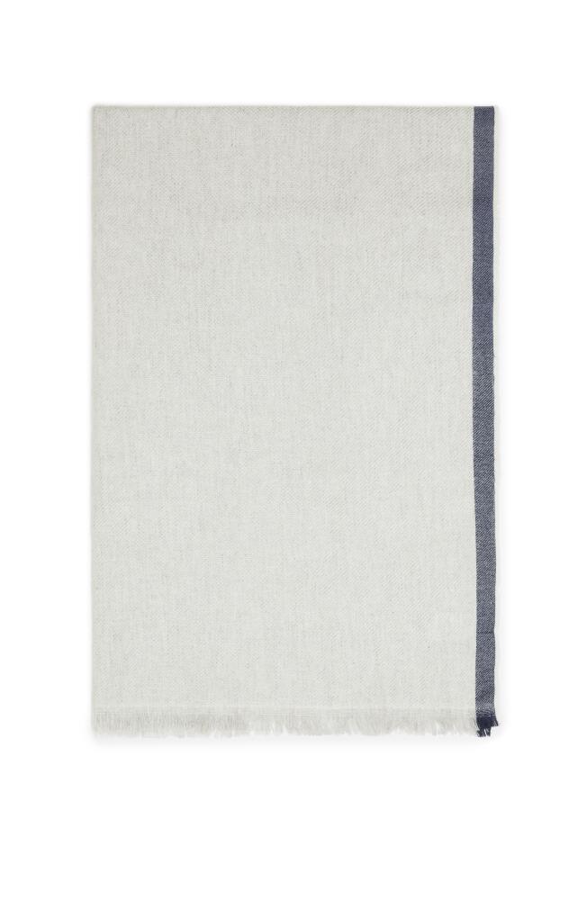 Brunello Cucinelli Cashmere scarf in Pearl Grey Cover