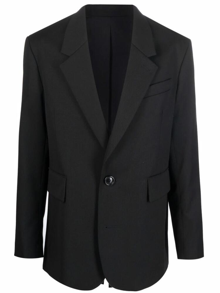 AMI Paris single-breasted blazer - Black Cover