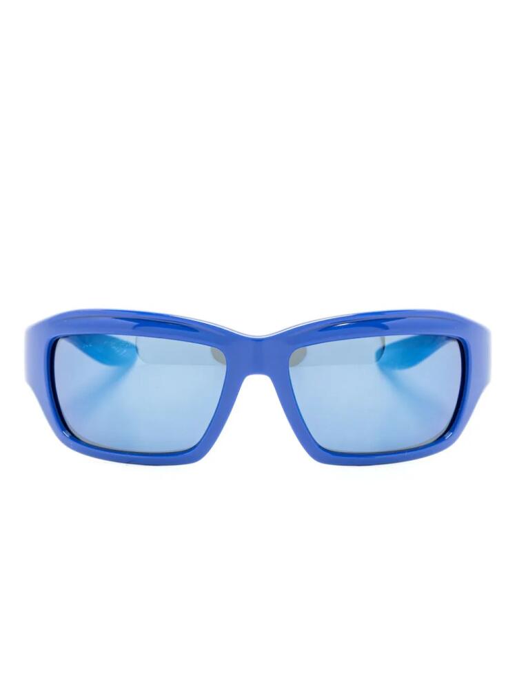 Dolce & Gabbana Eyewear Re-Edition rectangle-frame sunglasses - Blue Cover