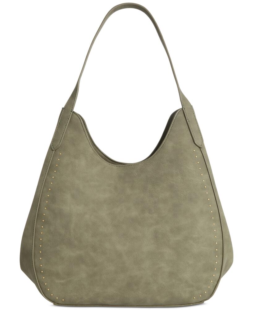 Style & Co Whip-Stitch Soft 4-Poster Tote, Created for Macy's - Hazy Sage Cover