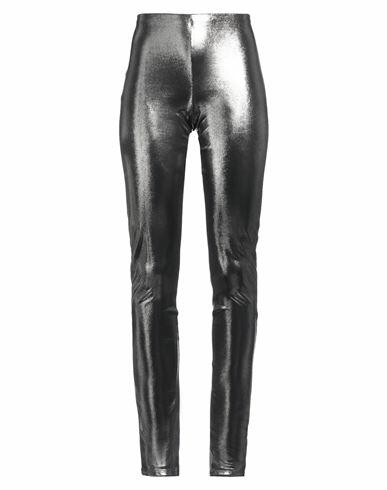 Blumarine Woman Leggings Silver Viscose Cover