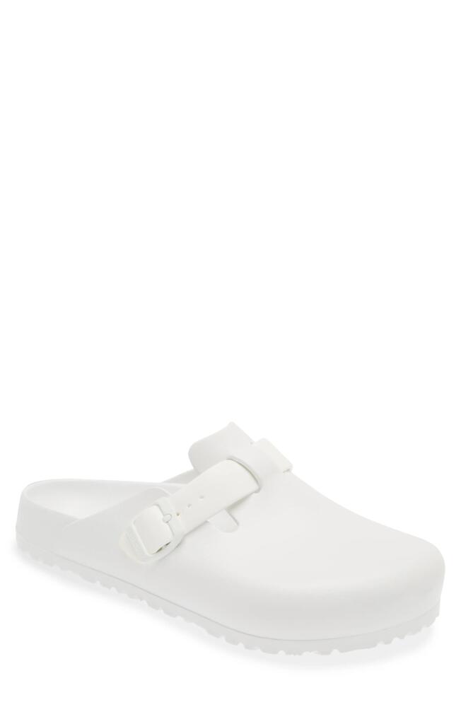 Birkenstock Boston Clog in White Cover