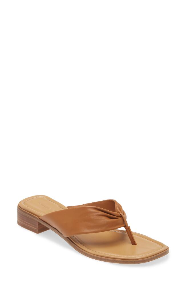 Nordstrom Quintina Flip Flop in Tan Toffee Cover