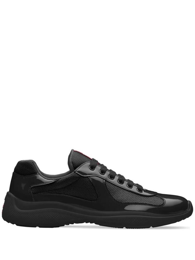 Prada America's Cup low-top sneakers - Black Cover