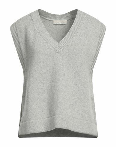 Liviana Conti Woman Sweater Light grey Cashmere, Polyamide Cover