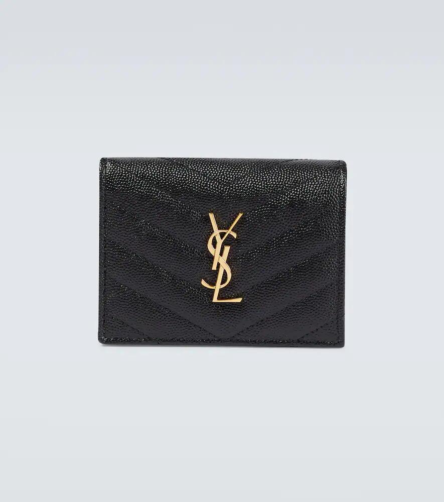 Saint Laurent Grained leather wallet Cover