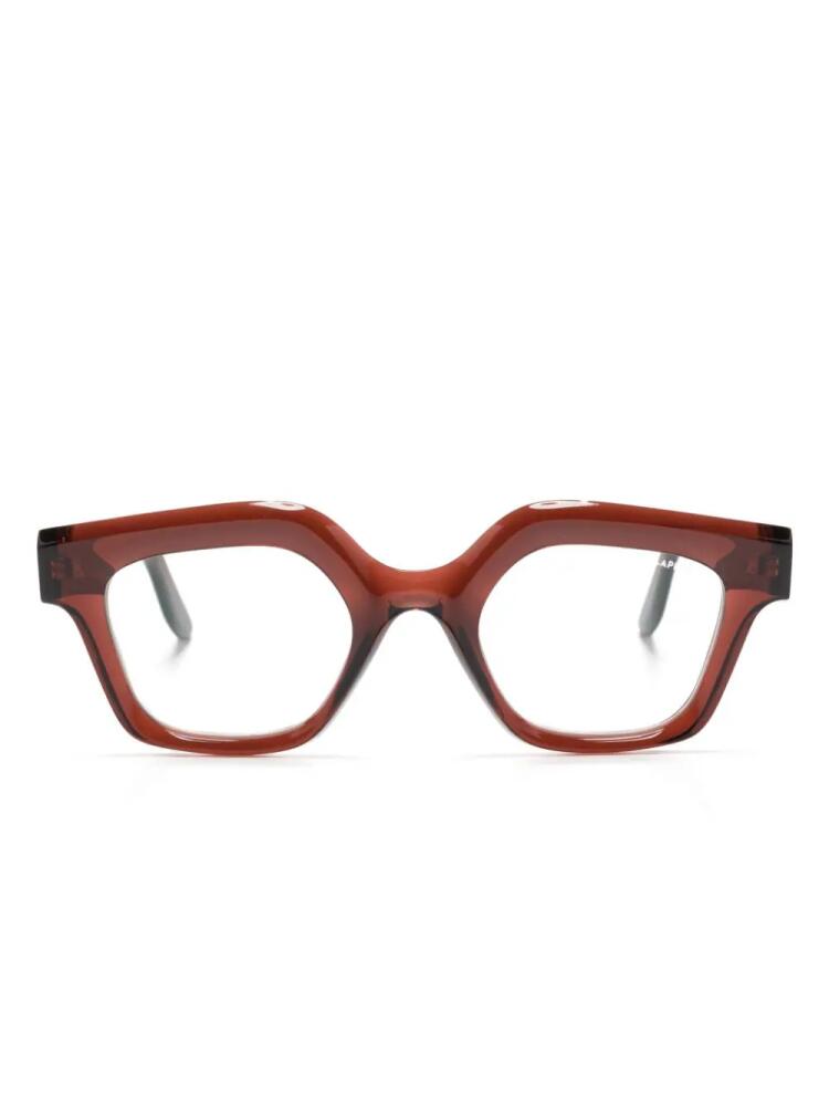 Lapima Carla square-frame glasses - Red Cover