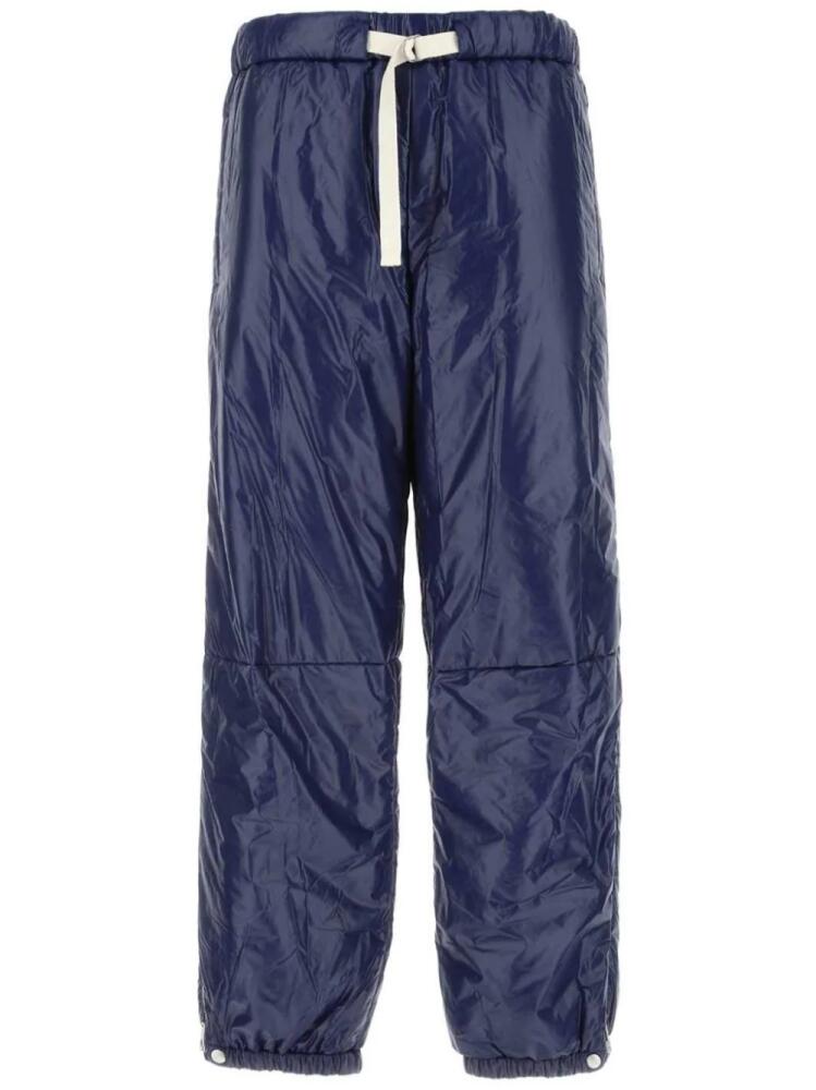 Jil Sander drawstring-waist track pants - Blue Cover