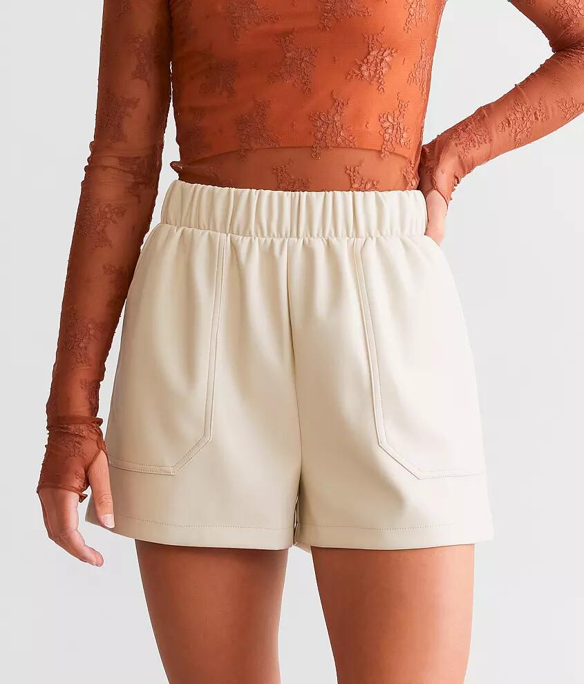 Steve Madden Faux Leather Short Cover