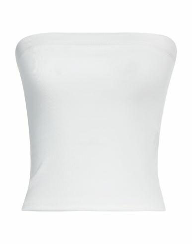 Jjxx By Jack & Jones Woman Top White Cotton, Elastane Cover